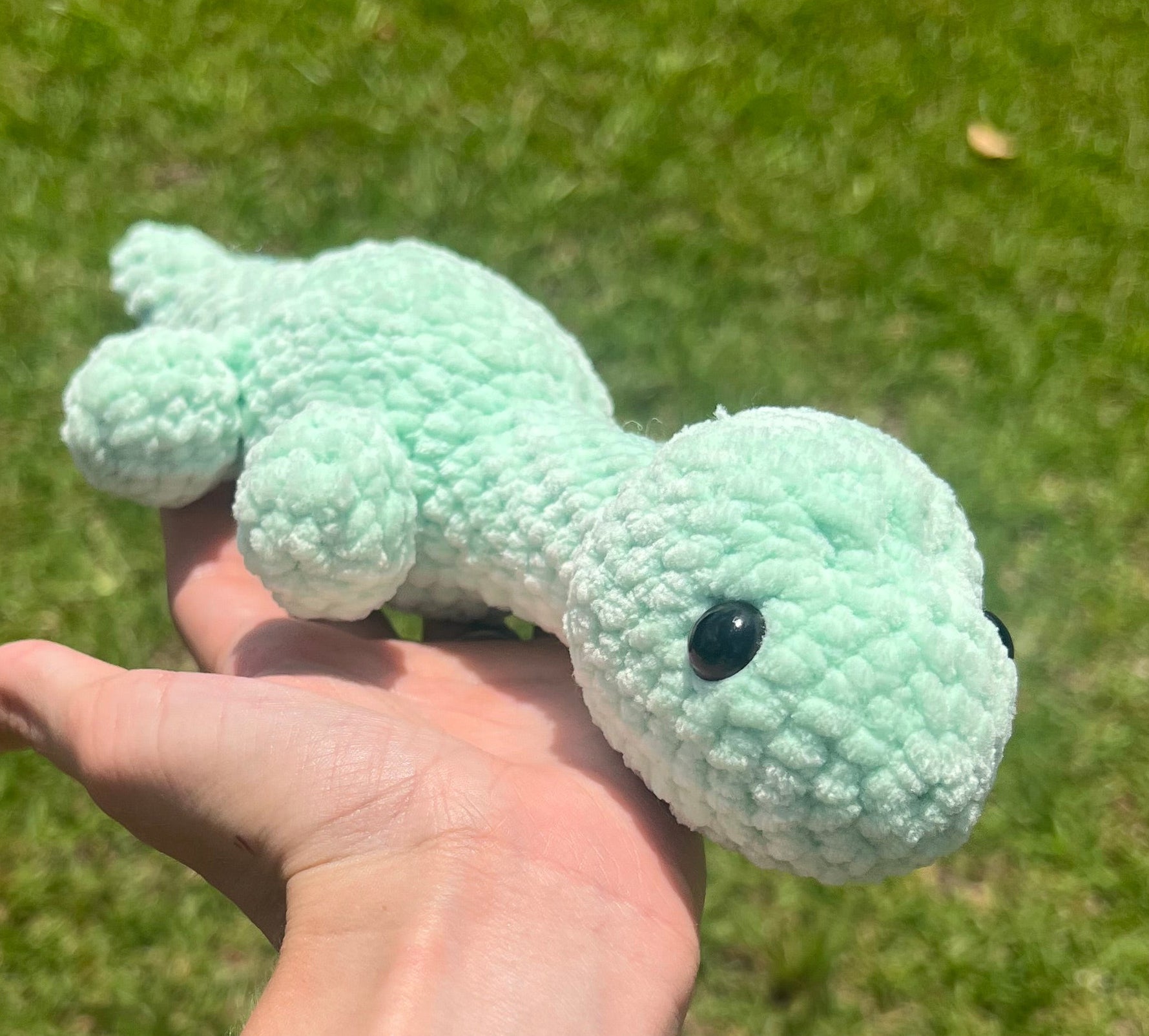 Laying Dinosaur