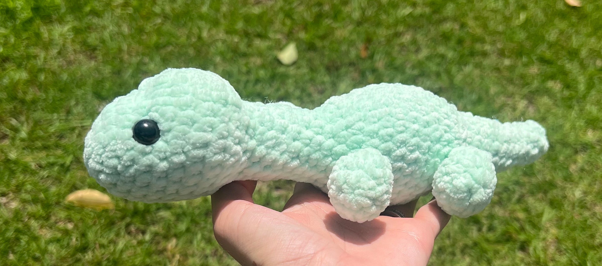 Laying Dinosaur