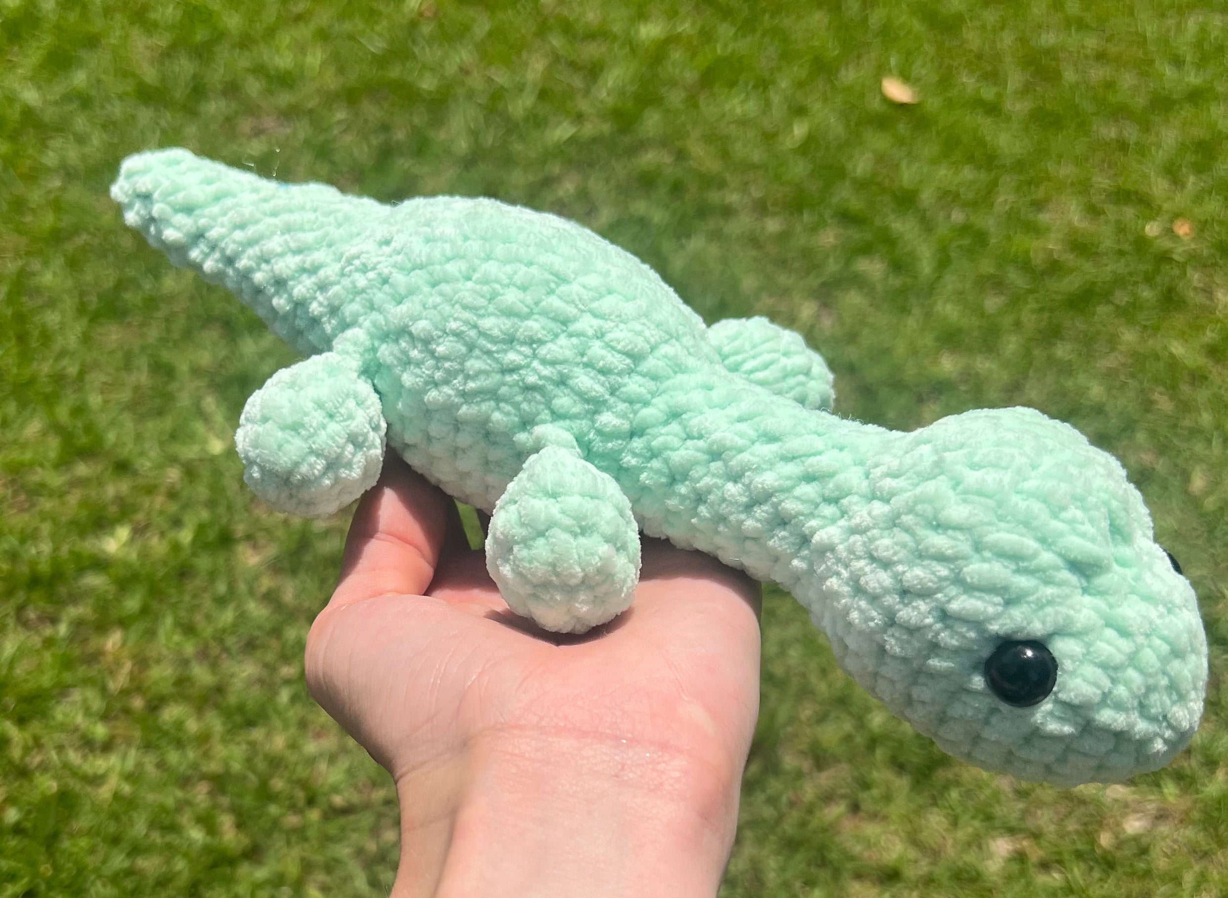 Laying Dinosaur