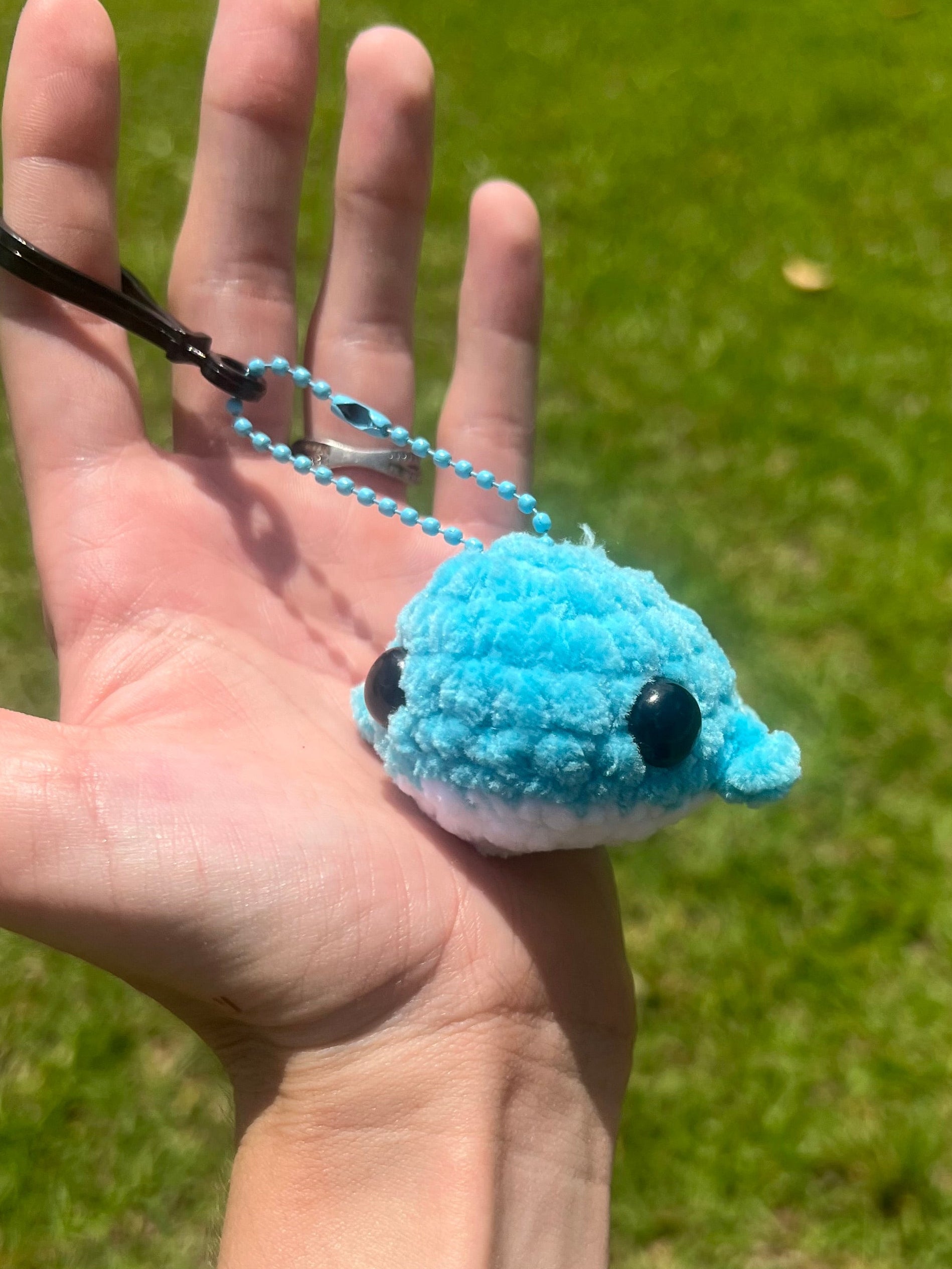 Whale Keychain